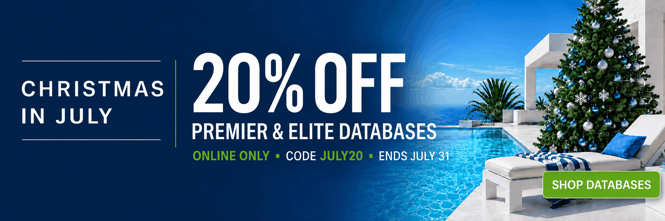 Christmas in July Sale