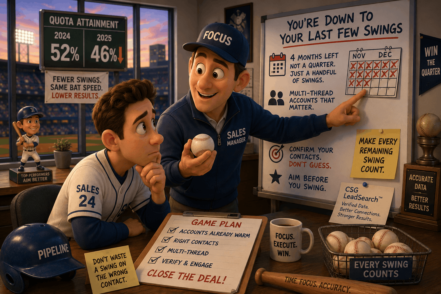 Outmarket: You’re Down to Your Last Few Swings